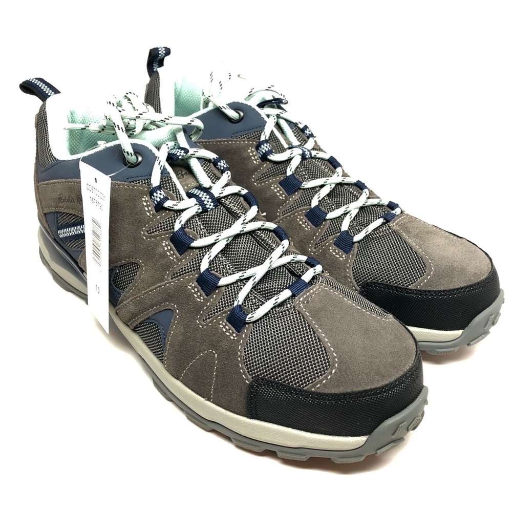Eddie Bauer Hiking Shoes Sneakers Women’s 10 Grey Aqua New
